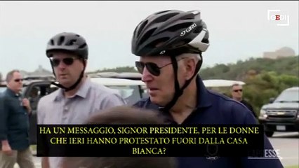 Aborto, Biden alle donne: "Continuate nella protesta. L'ultima parola spetterà al nuovo Congresso"