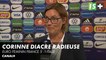 Corinne Diacre radieuse après la victoire - Euro féminin France 5 - 1 Italie