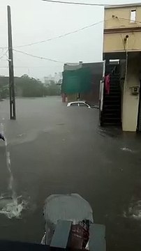 Gujarat Monsoon News पंचमहाल जिले में मूसलाधार बारिश, निचले क्षेत्रों में भरा पानी