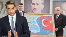 Miçotakis'ten Bahçeli'nin haritasına sert tepki: Bu ateşli bir rüya mı yoksa Türkiye'nin resmi politikası mı?