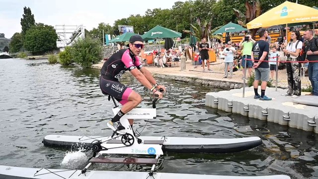 Championnat de Belgique de cycl'eau cross à Namur