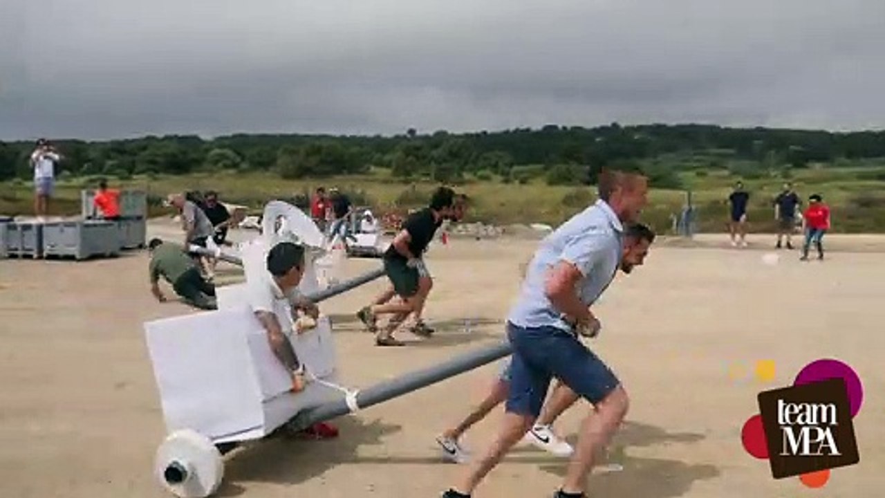 Course de char à Gruissan