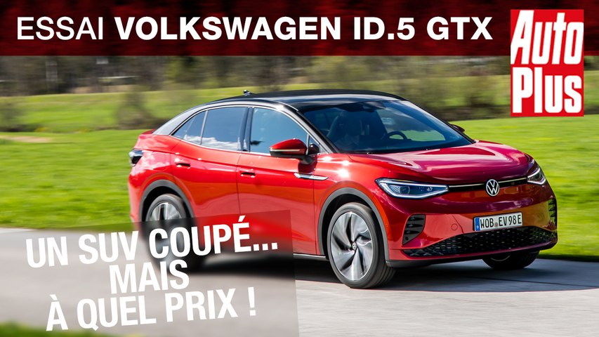 Essai Volkswagen ID.5 GTX (2022) : un SUV coupé,...