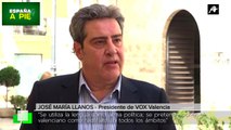 Llanos (VOX): 'Se utiliza la lengua como arma política y pretenden hacer una unificación ficticia'