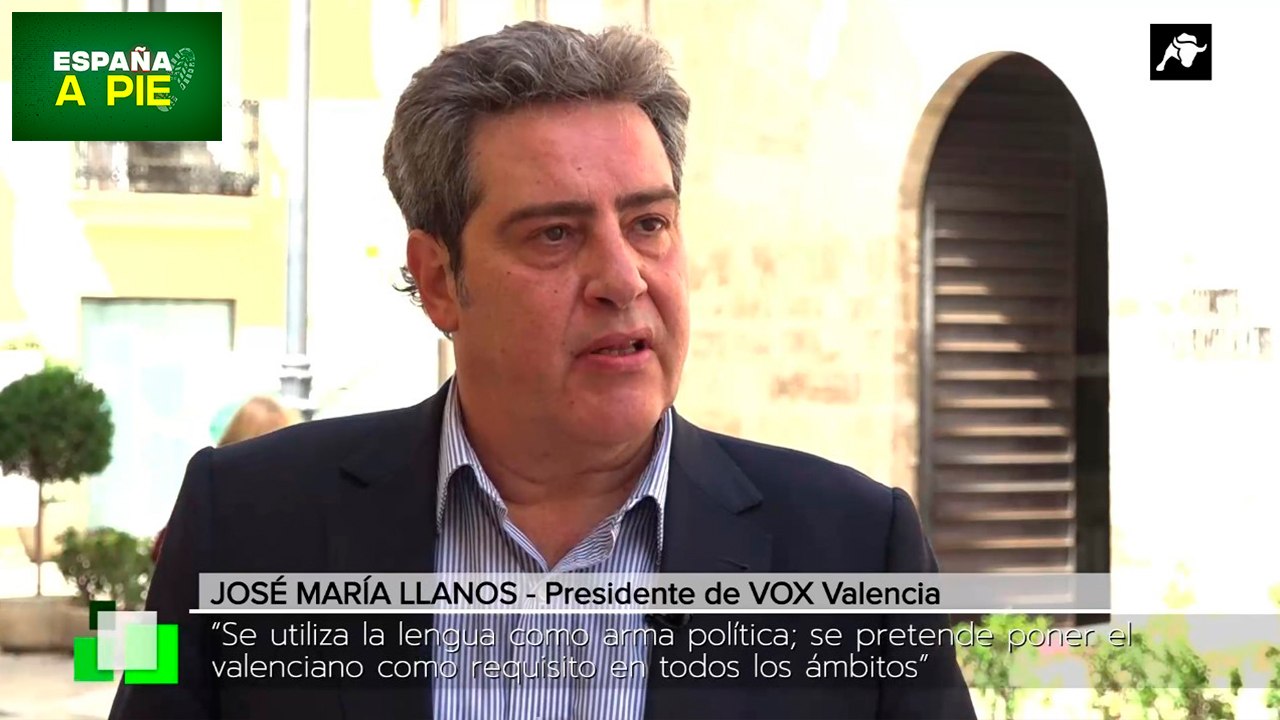 Llanos (VOX): 'Se utiliza la lengua como arma política y pretenden hacer una unificación ficticia'