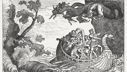 HISTOIRE : quel mythe se cache derrière l'expression : tomber de Charybde en Scylla  ? (1)