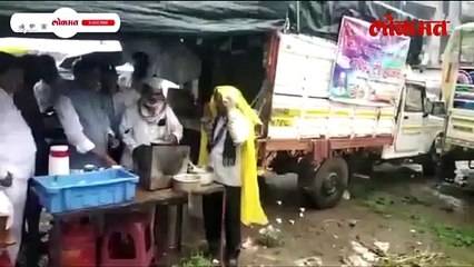 केंदीय मंत्र्यांनी टपरीवर बनवला चहा...पण कोणासाठी
