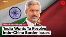 India wants to resolve Indo-China border issues in fair, equitable manner: EAM Jaishankar