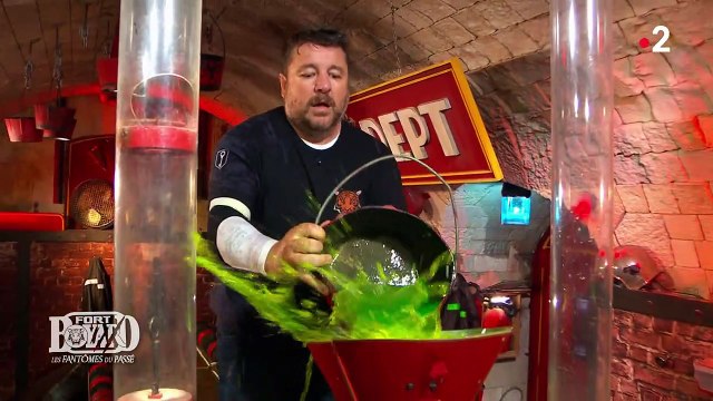 Bruno Guillon oublie une clé dans Fort Boyard