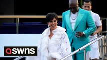 Kris Jenner steps out looking glam with boyfriend Corey as she holidays on yacht in Sicily