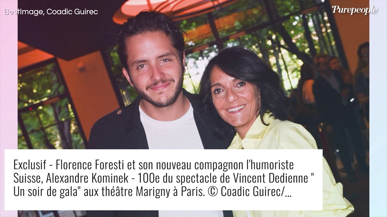 Florence Foresti en couple : son compagnon Alexandre Kominek "romantique", ses confidences