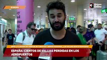 España: cientos de valijas perdidas en los aeropuertos