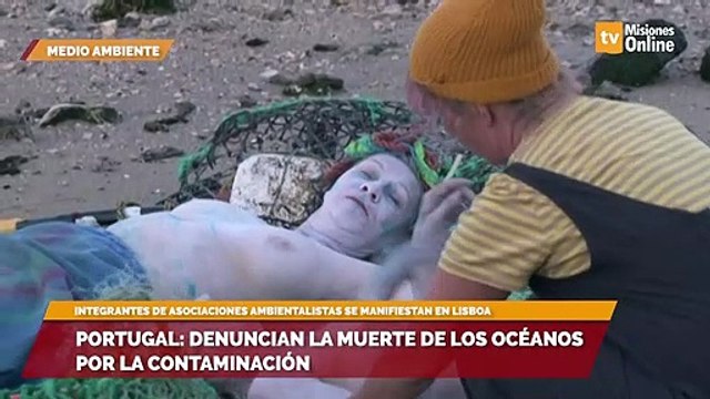 Portugal: denuncian la muerte de los océanos por la contaminación