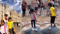 Mandira Bedi Kids संग Italy Vacation पर Full Masti Video Viral | Boldsky *Entertainment