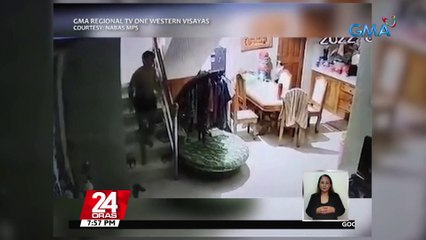 19-anyos na lalaki, arestado matapos pasukin ang isang bahay; tumangay ng baril | 24 Oras