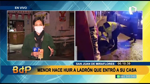 San Juan de Miraflores: roban vivienda durante madrugada mientras los dueños dormían