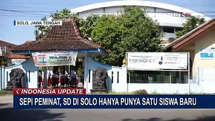 Peminat SD Negeri Menurun, Sekolah di Solo Ini Hanya Punya 1 Siswa di Tahun Ajaran Baru