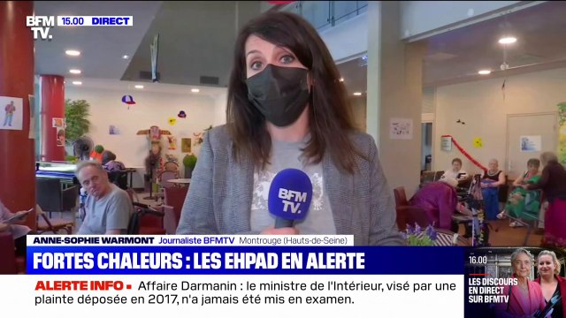 Face aux fortes chaleurs, les EHPAD tentent de s'adapter