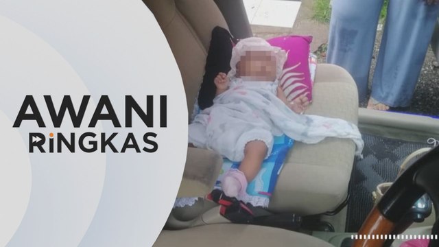 AWANI Ringkas: Bayi terperangkap dalam kereta
