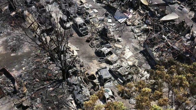 Roma, la devastazione lasciata dal maxi incendio di Centocelle: le immagini dal drone