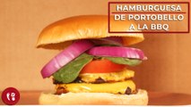 Hamburguesa de portobello a la BBQ | Receta vegetariana deliciosa | Directo al Paladar México