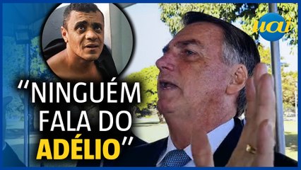 Bolsonaro sobre crime em Foz do Iguaçu: 'Ninguém fala do Adélio'