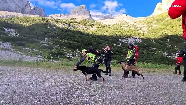 Marmolada, un soccorritore a Euronews: Mai visto niente di simile