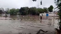 Monsoon: भारी बारिश से कठवाडा से निकोल जाने वाला मार्ग ठप