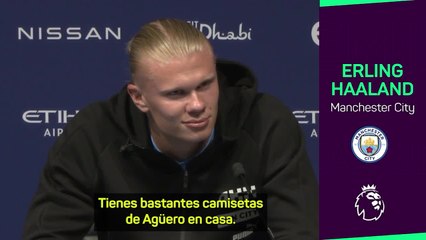 Las palabras de Haaland hacia el "Kun"