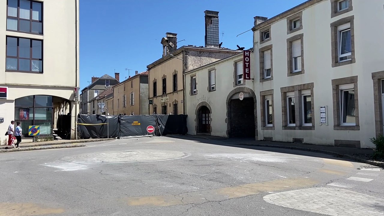 VIDEO. Incendie à Bressuire : le périmètre de protection levé
