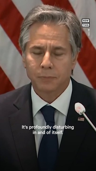 Sec. of State Antony Blinken Reacts to Assassination of Shinzo Abe