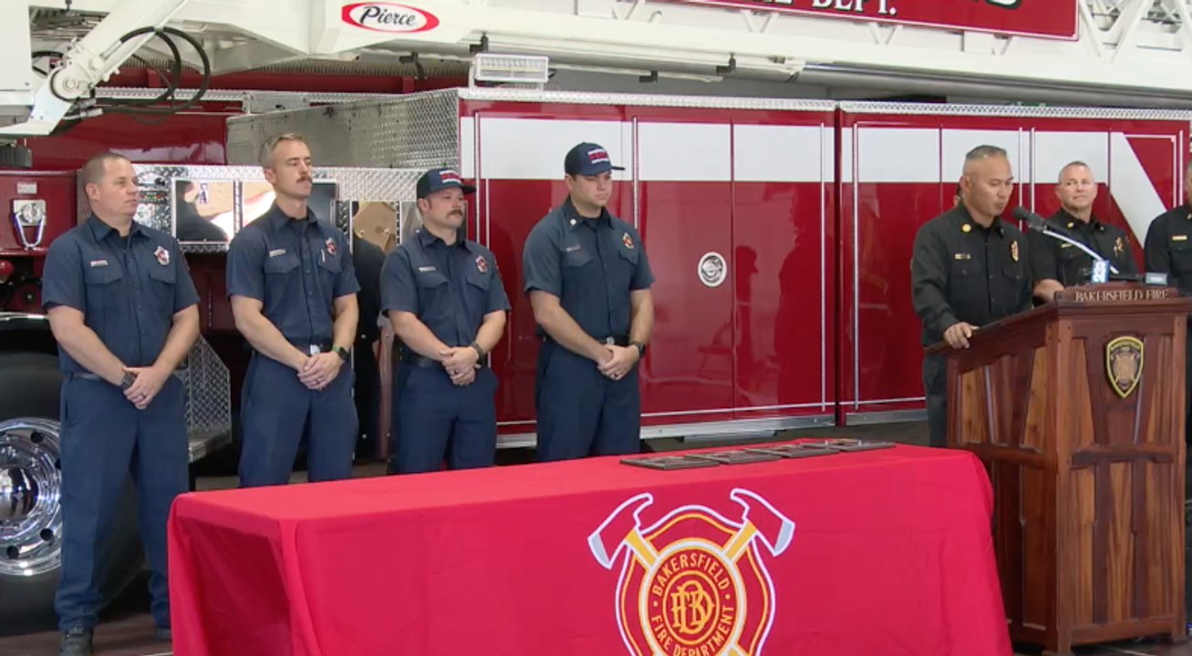 BFD firefighters honored for bravery rescuing drowning man while off-duty
