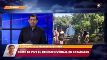 Cómo se vive el receso invernal en Cataratas