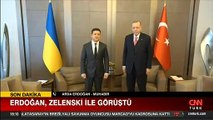 Son dakika haberi: Cumhurbaşkanı Erdoğan, Zelenskiy ile görüştü