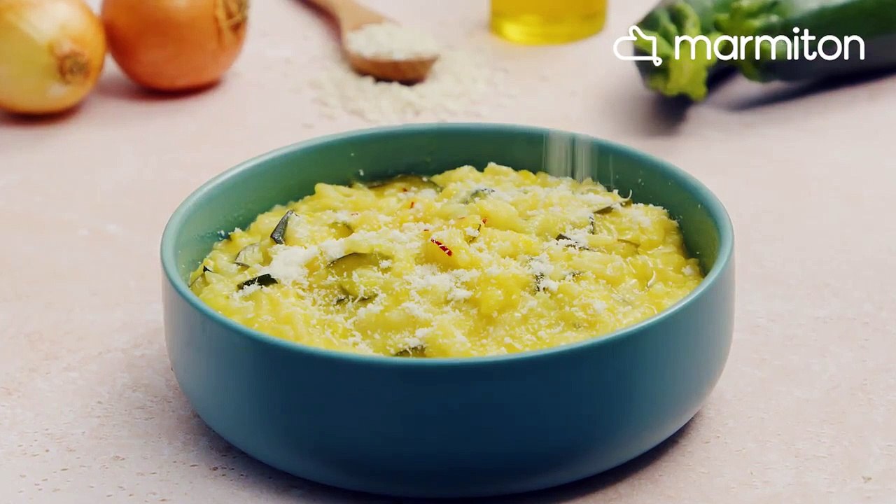 Épatez vos proches avec ce gourmand risotto aux courgettes, un régal !