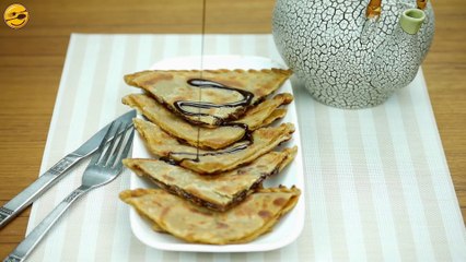 How to make Sweet Nutella, Sugar and Gurr Paratha (Busri) by Yummilicious