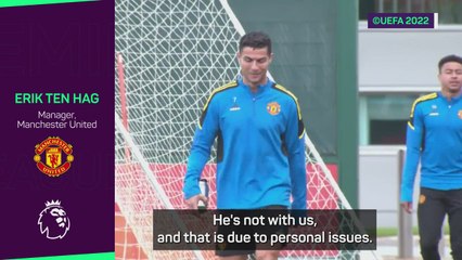 Man United wantaway Ronaldo 'not for sale' - Ten Hag