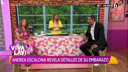 Andrea Escalona comparte detalles sobre su embarazo
