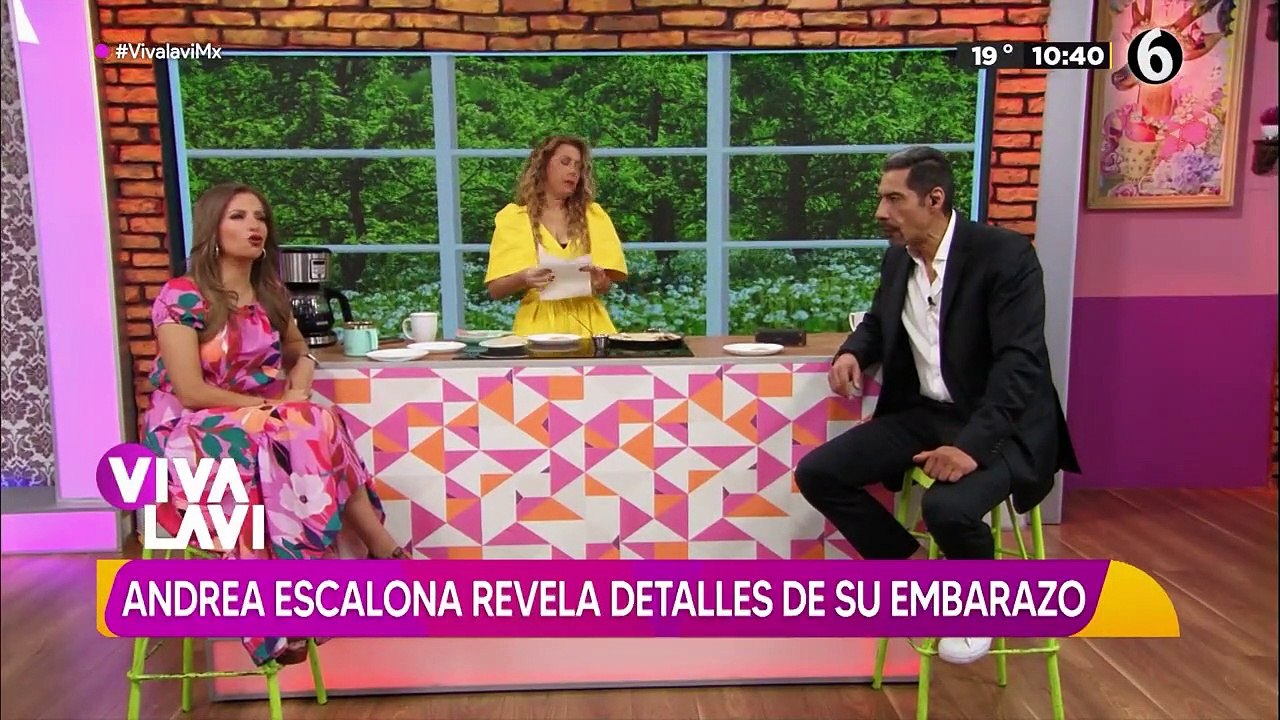 Andrea Escalona comparte detalles sobre su embarazo