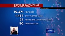 Dr. Solante: Nagsisimula na ang surge, pero hindi pa kailangang taasan ang alert level | Saksi