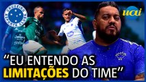 Hugão: Cruzeiro perde para Guarani em jogo apático