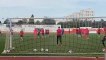 Alex Pritchard, Patrick Roberts, Leon Dajaku and Sunderland squad go through shooting drills in Portugal