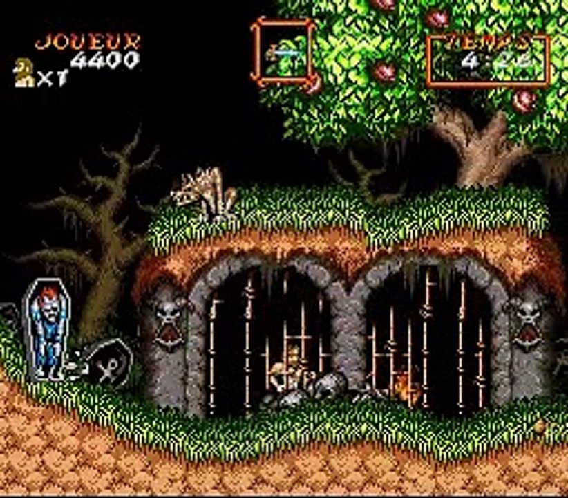 Super Ghouls'n Ghosts online multiplayer - snes