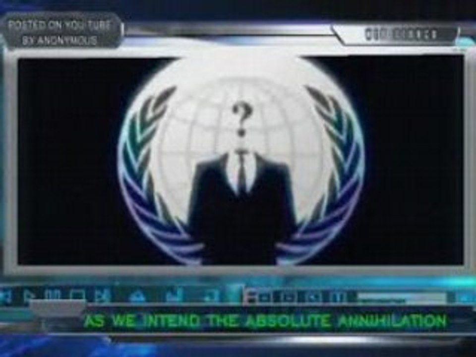 Anonymous - Hate Crimes & Terrorism Directed at Scientology