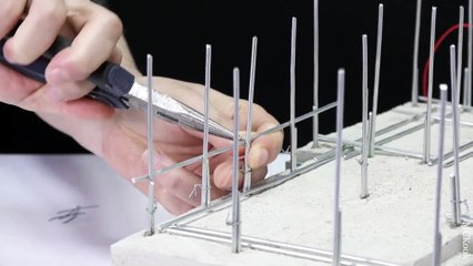 How to Make Amazing House(model) #2 - Concrete Wall