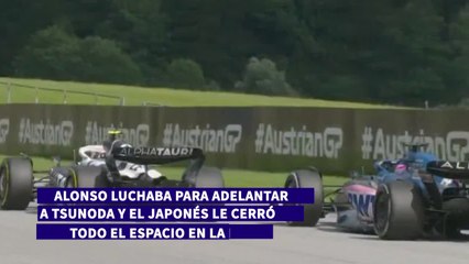 El gesto de Tsunoda tras el enfado de Alonso: dice mucho del asturiano