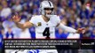 Raiders Training Camp Preview  Quarterbacks