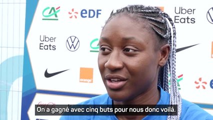 Bleues - Diani : “On a savouré notre victoire”