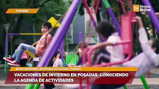 Vacaciones de invierno en Posadas conociendo la agenda de actividades