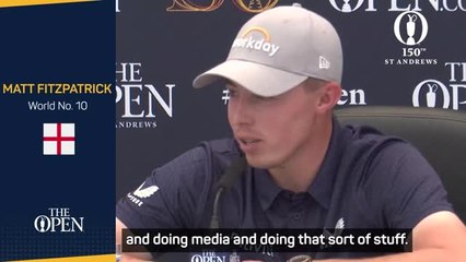 Fitzpatrick enjoying new-found attention